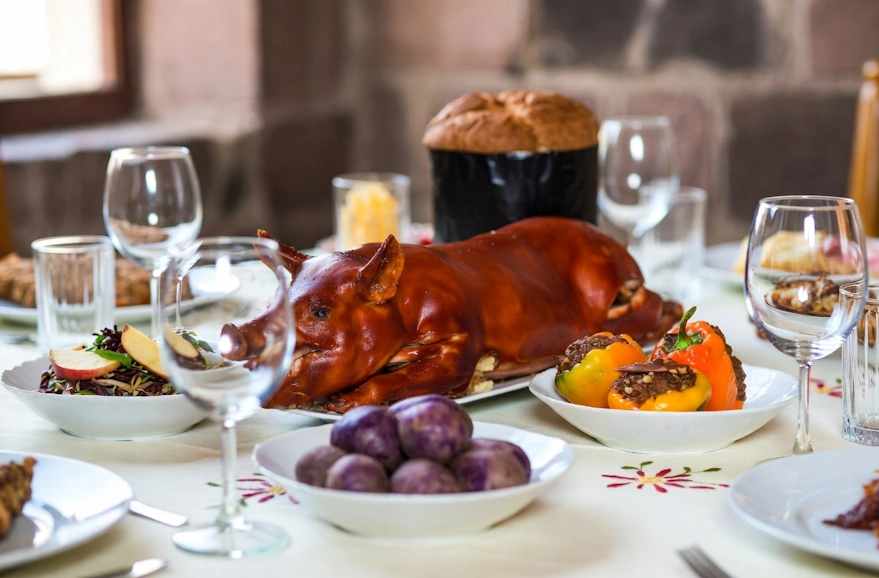 Christmas dinner| Champions Peru Travel