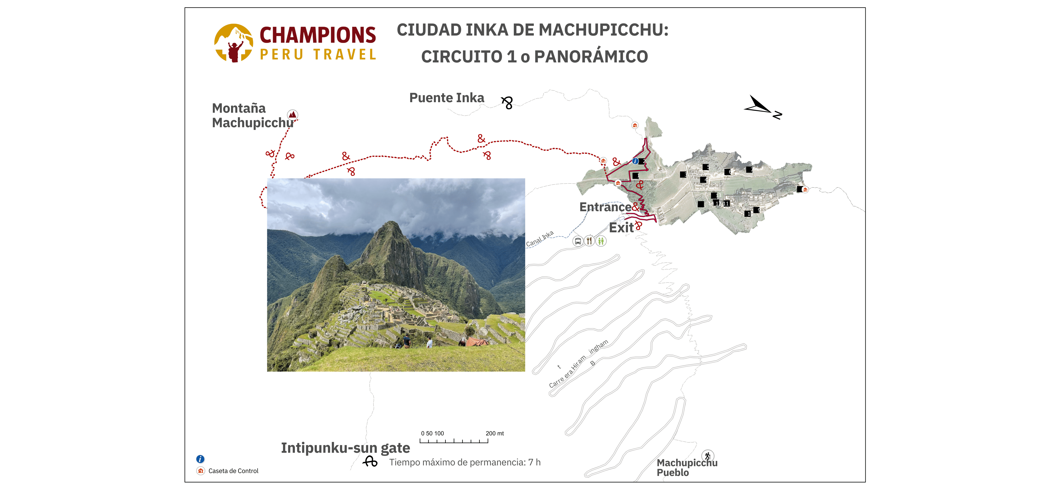Machu Picchu Circuit 1 - Panoramico  | Champions Peru Travel
