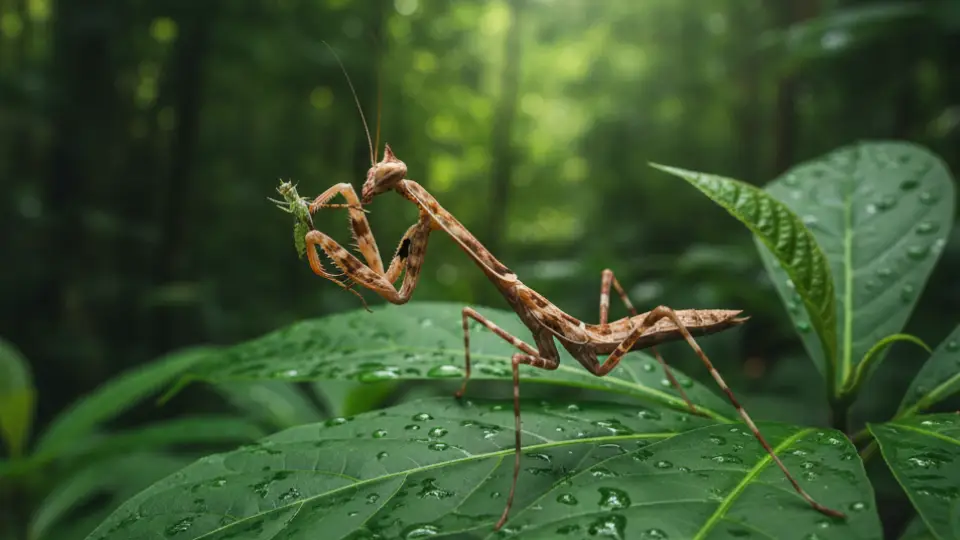 Carrikerella simpira (Peruvian Endemic Mantis)
