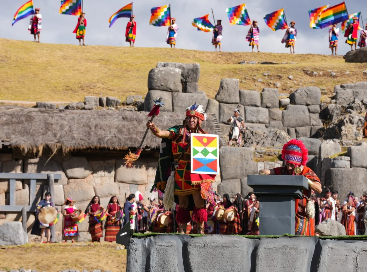 Inti Raymi Festival in Saksayhuamán, Cusco