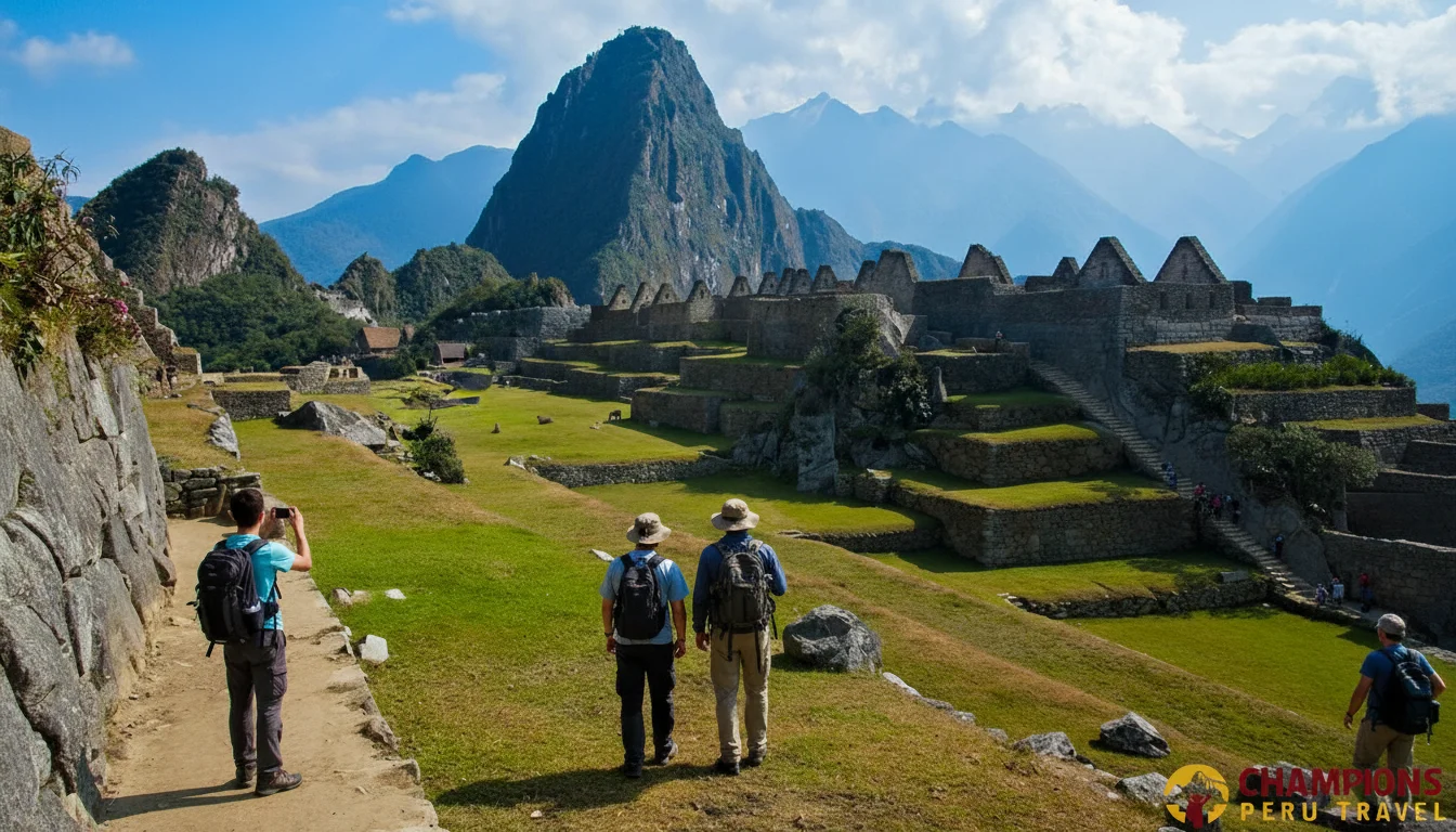 Lower Terrace machupicchu circuit 2