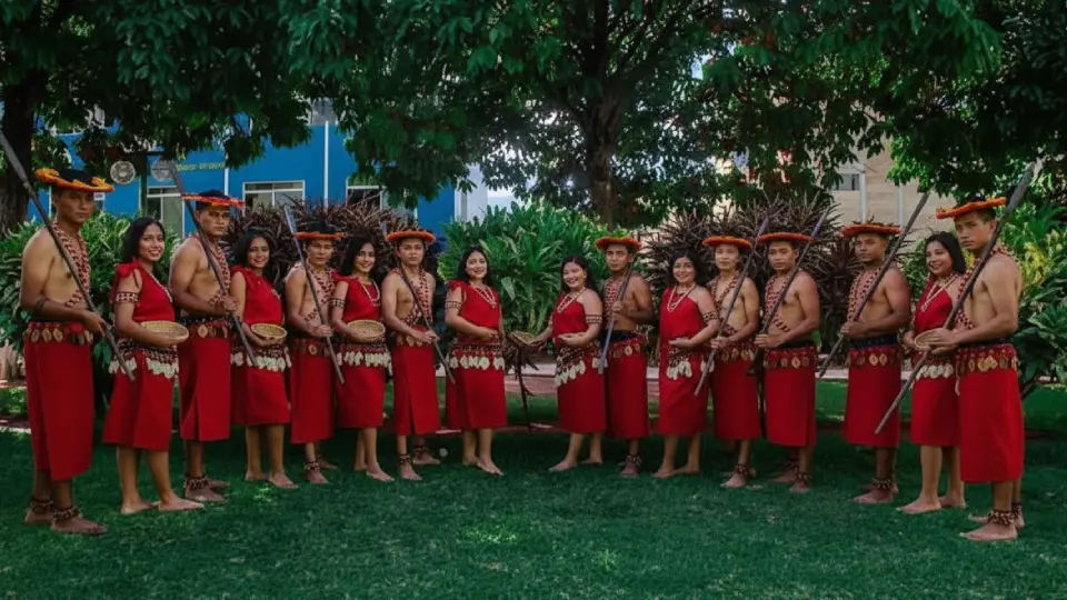 Strength and Bravery in the Huambisa Warriors Dance
