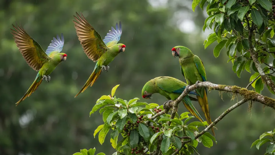 military macaw - animal welfare - Peruvian jungle