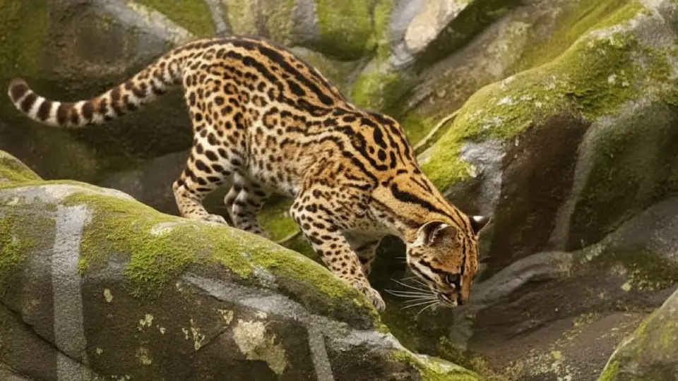 Peruvian jungle tiger