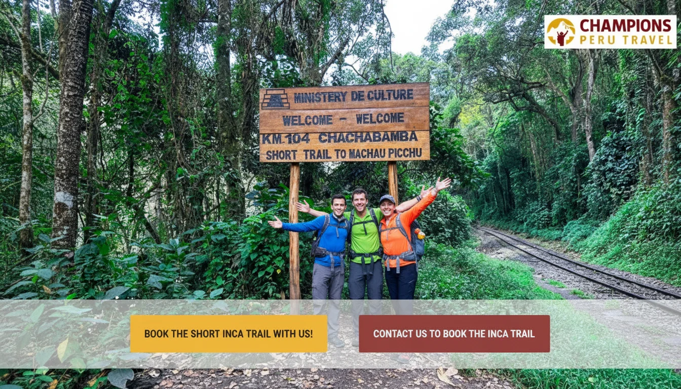 Contact us to book the Short Inca Trail