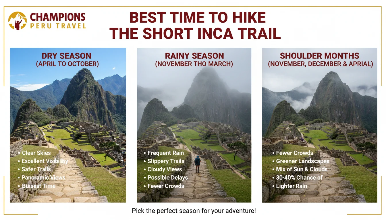 Seasons at Machu Picchu and the Inca Trail