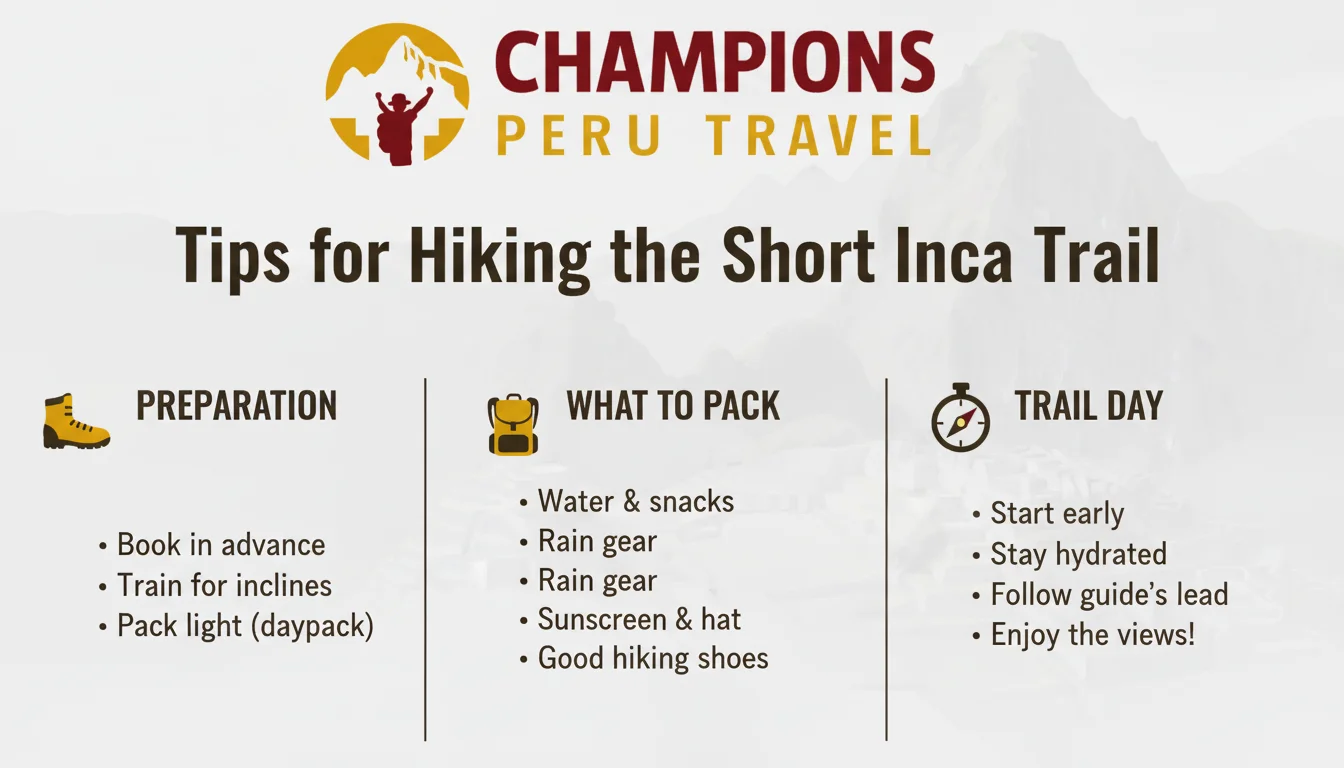 Tips for Hiking the Short Inca Trail