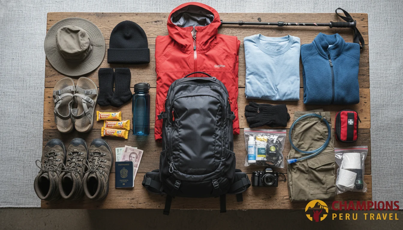 What to bring on the Inca Trail hike