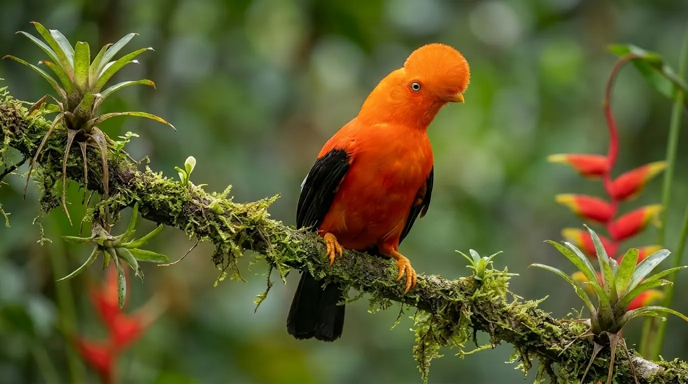 Gallito de las Rocas