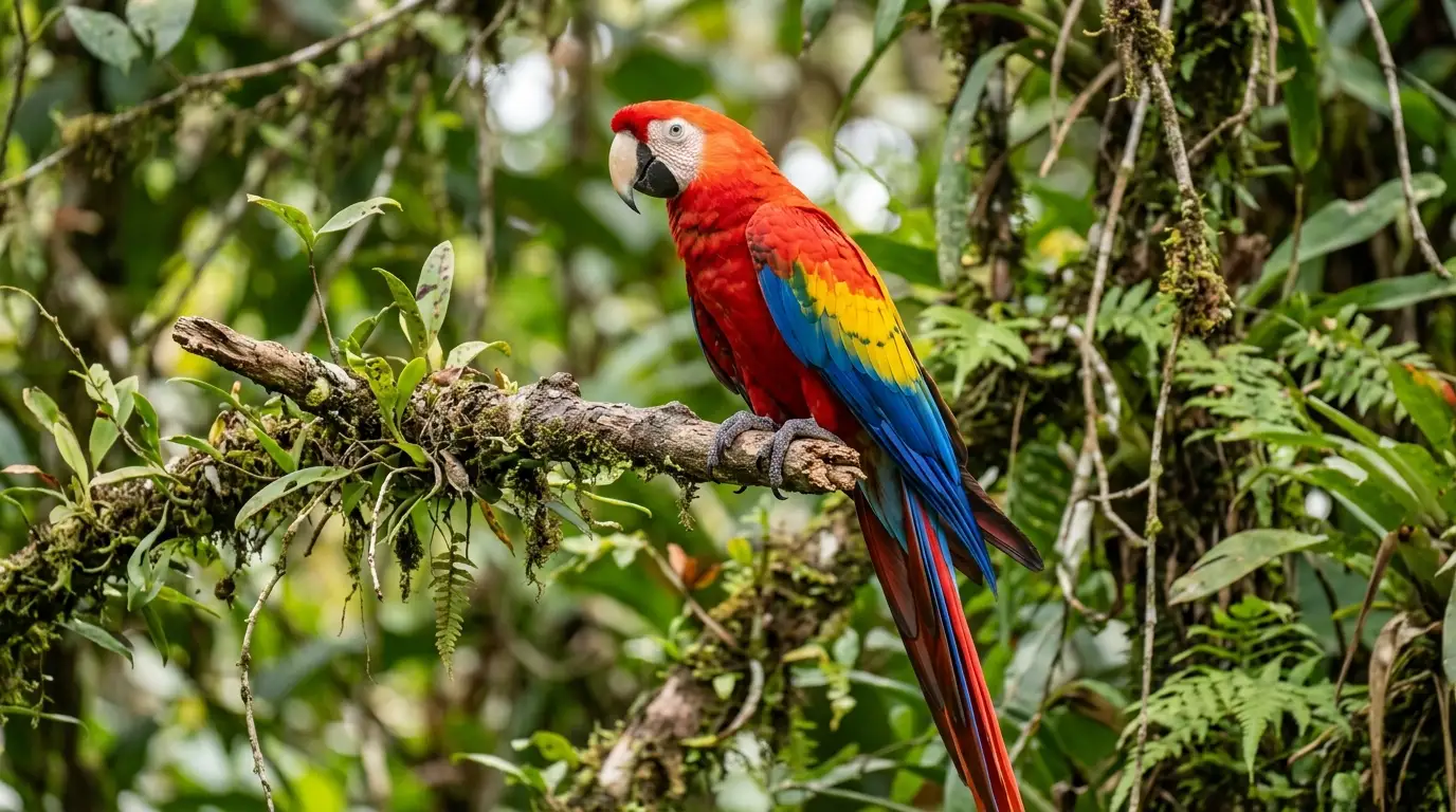 Guacamayo Escarlata
