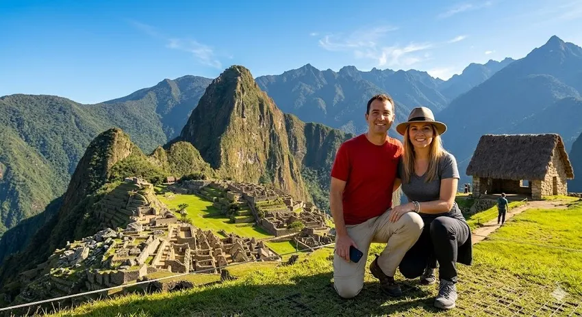 Machu Picchu guided tour on Circuit 1