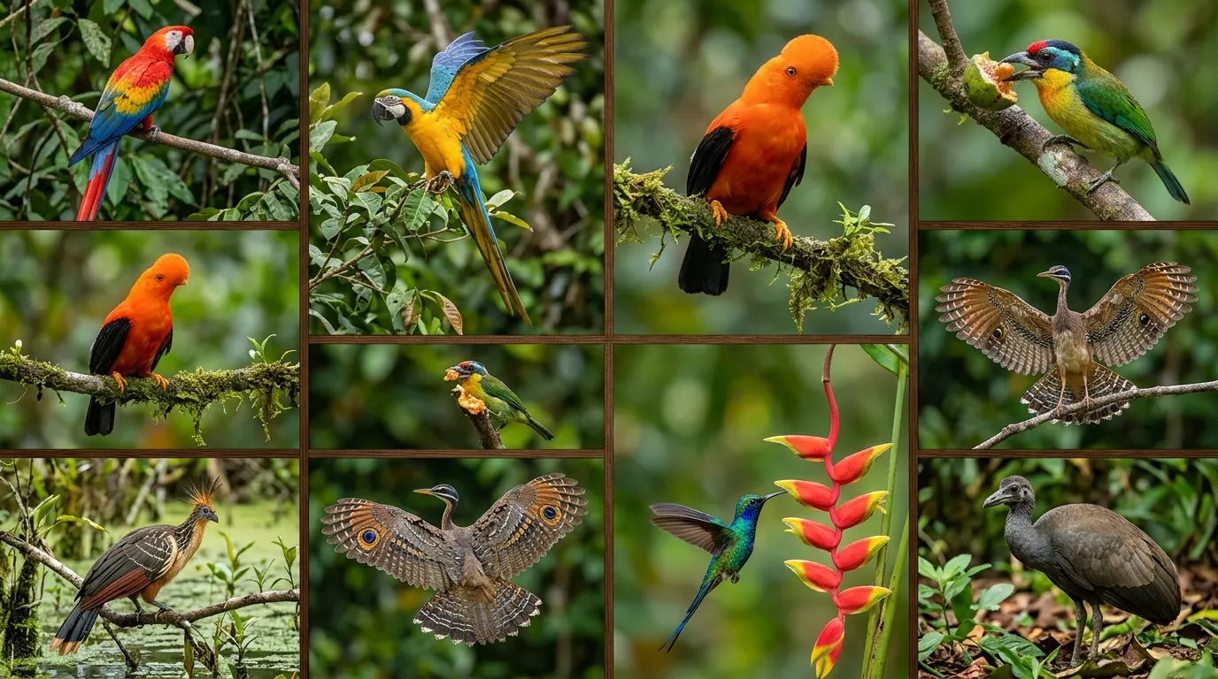 Aves de la selva peruana