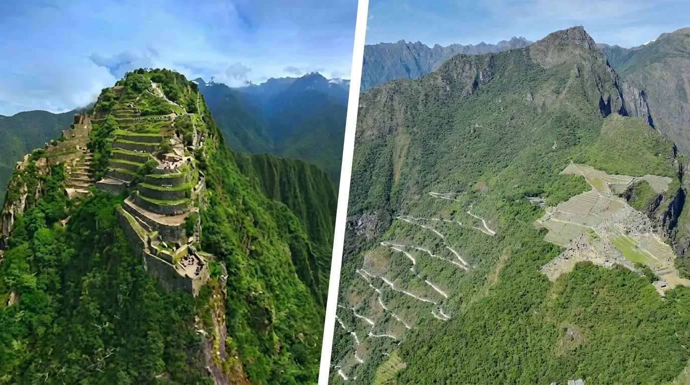 Huayna Picchu vs. Machu Picchu Mountain