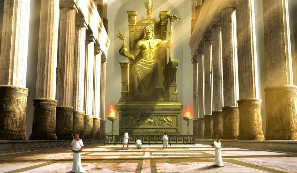 The Statue of Zeus at Olympia