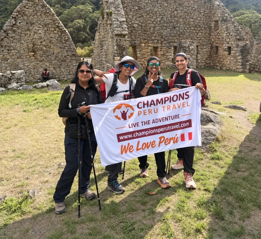 Hikers on the 4-Day Classic Inca Trail to Machu Picchu
