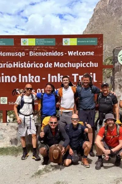 Piskacucho, the starting point of the 4-day Classic Inca Trail