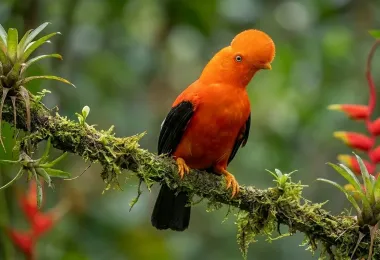 Gallito de las Rocas