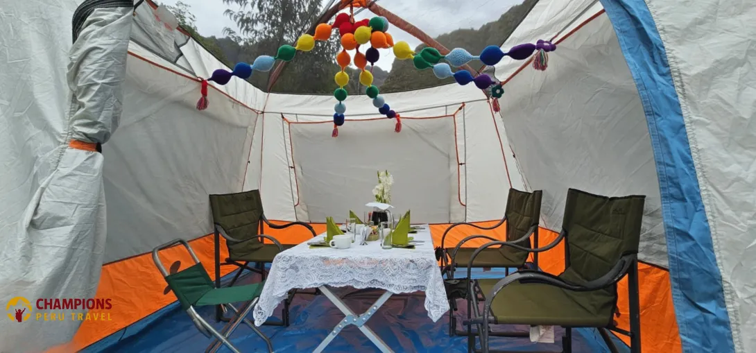 Luxury Camping Inca Trail  | Qoricancha Expeditions