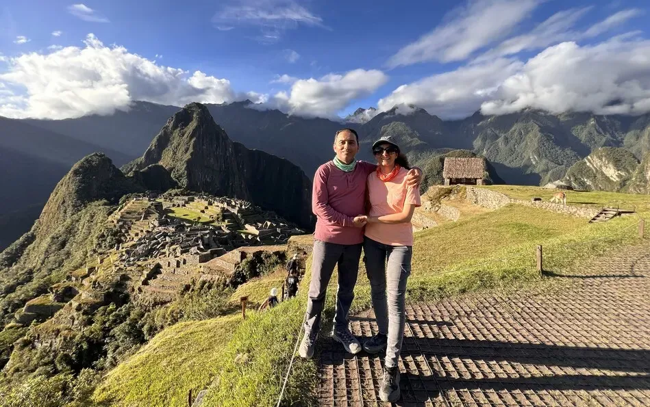 Machu Picchu sunset tour, view from Circuit 1