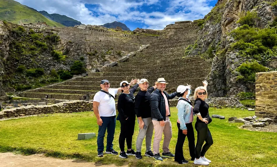 Luxury Sacred Valley tour in Ollantaytambo Inca site