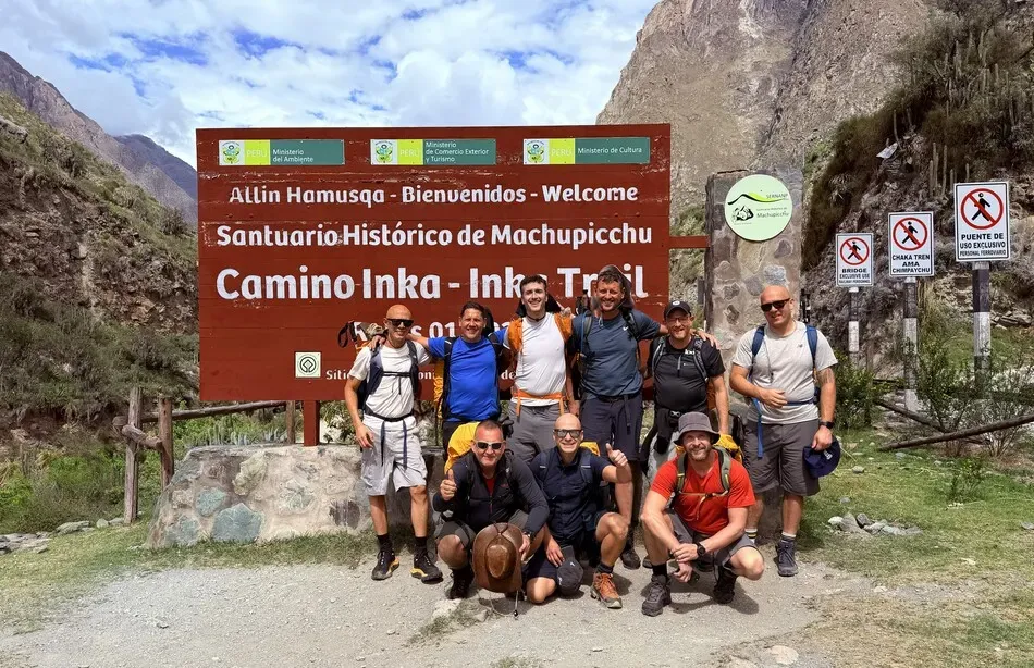 Piskacucho, the starting point of the 4-day Classic Inca Trail